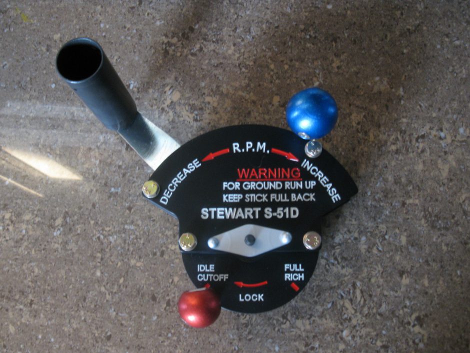 Stewart 51 Throttle Quadrant