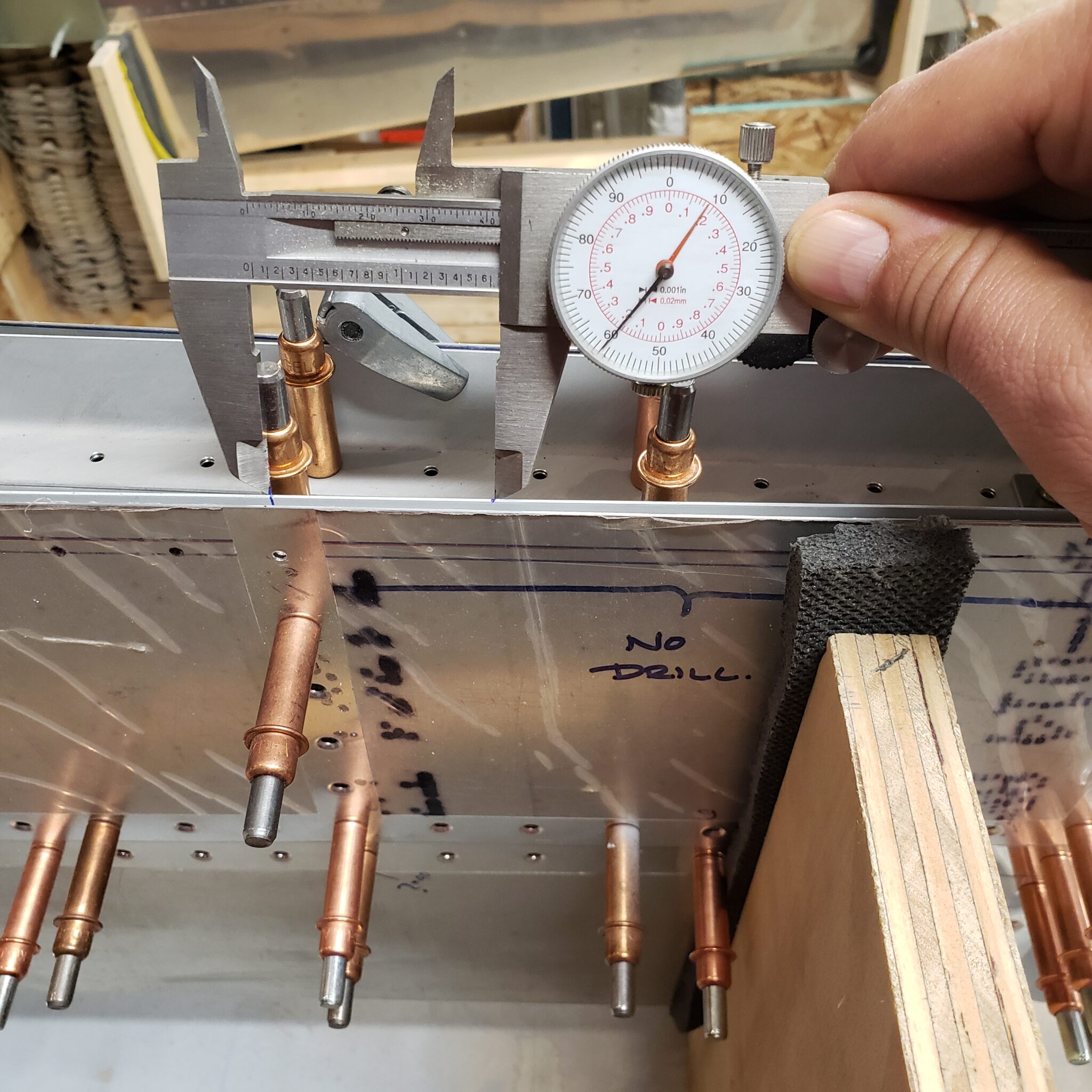 Elevator balance weights Stewart 51 Hangar