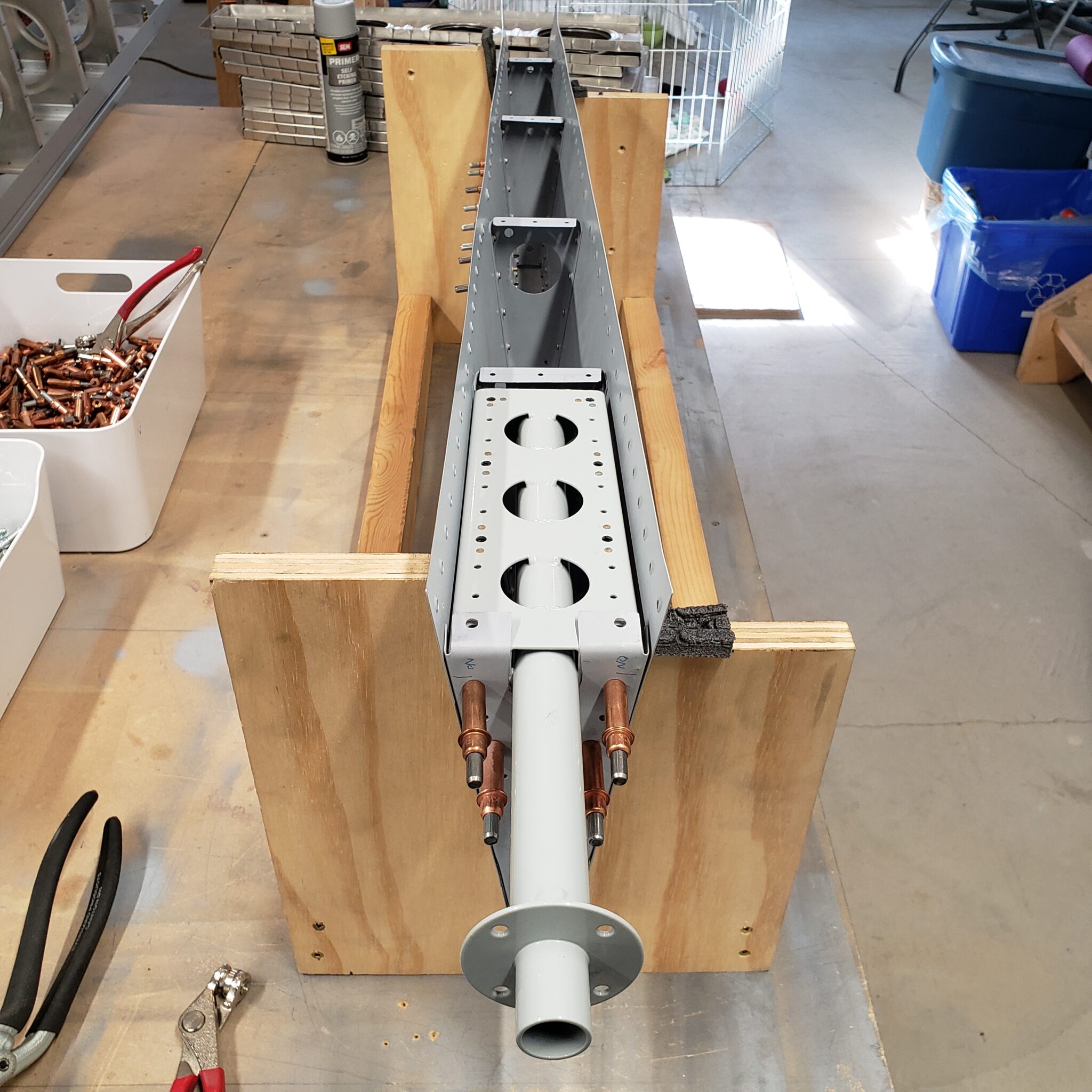 Elevator torque tubes Stewart 51 Hangar